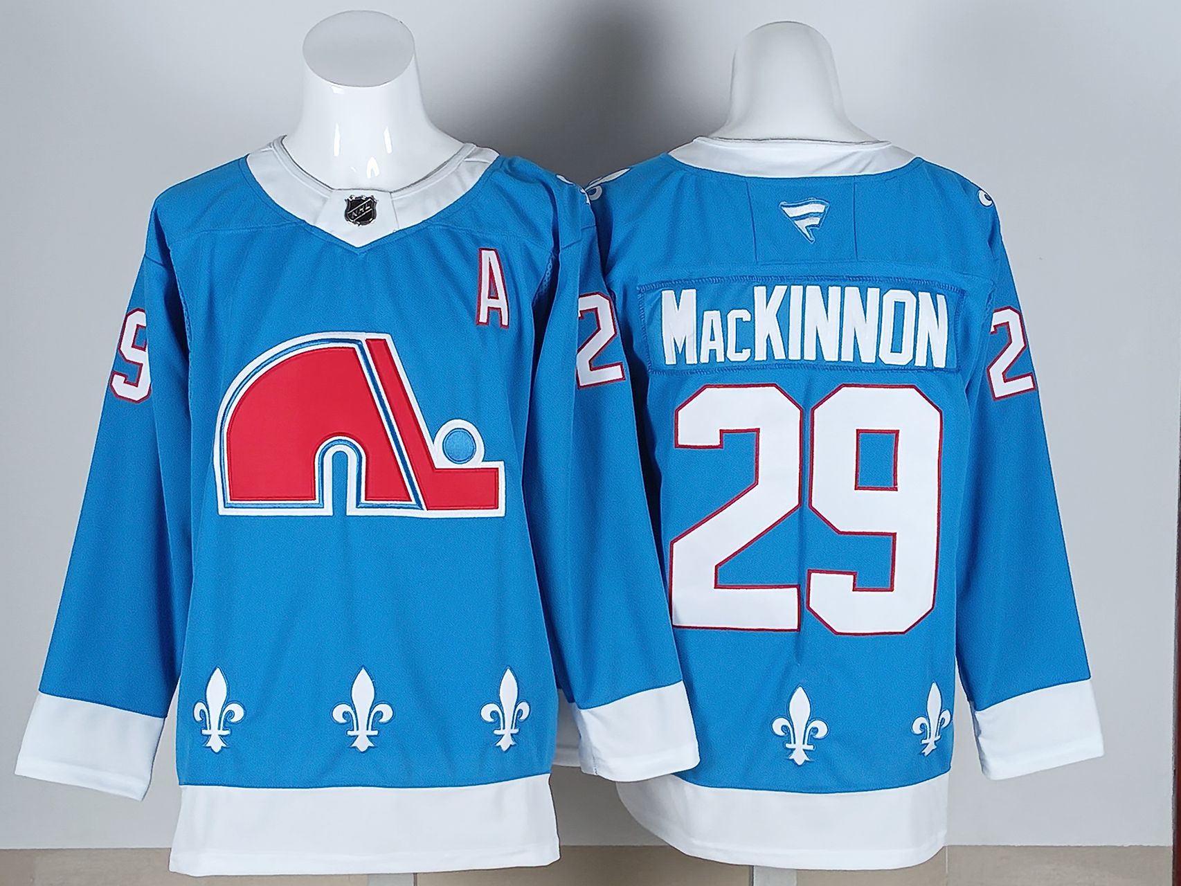 Men 2026 Colorado Avalanche #29 Mackinnon Light Blue NHL Jersey style 01->colorado avalanche->NHL Jersey